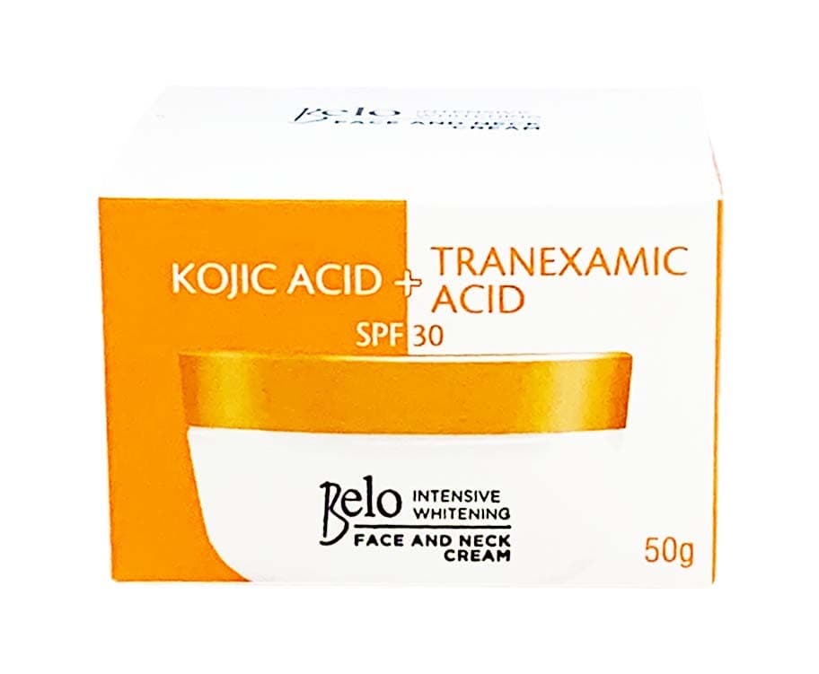 Belo Intensive Whitening Kojic Acid + Tranexamic Acid SPF30 Face & Neck Cream 50g