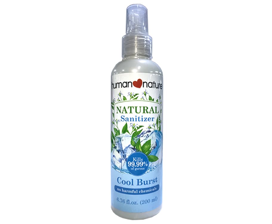 Human Nature Natural Sanitizer Cool Burst 200mL