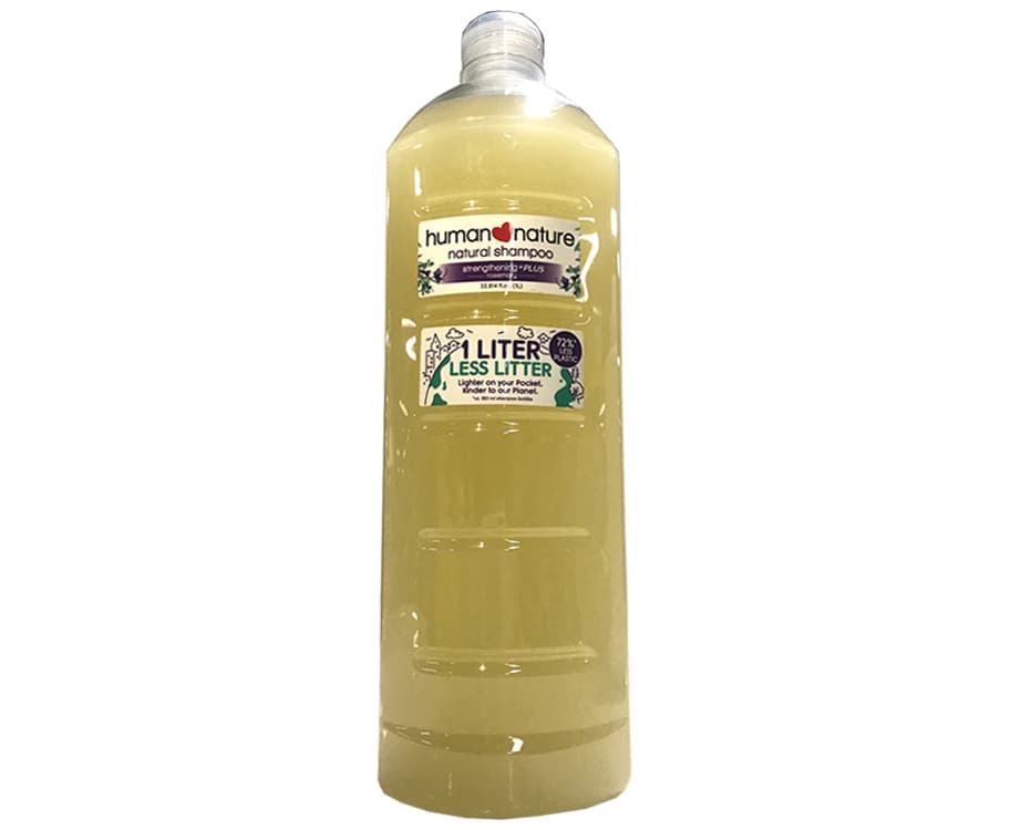 Human Nature Natural Shampoo Strengthening +Plus Rosemary 1L