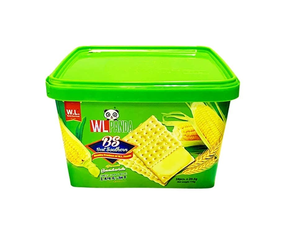 WL Panda Best Southern Biscuit Sandwich (Sweet Corn Flavor) (38 Pieces x 20.5g) 779g
