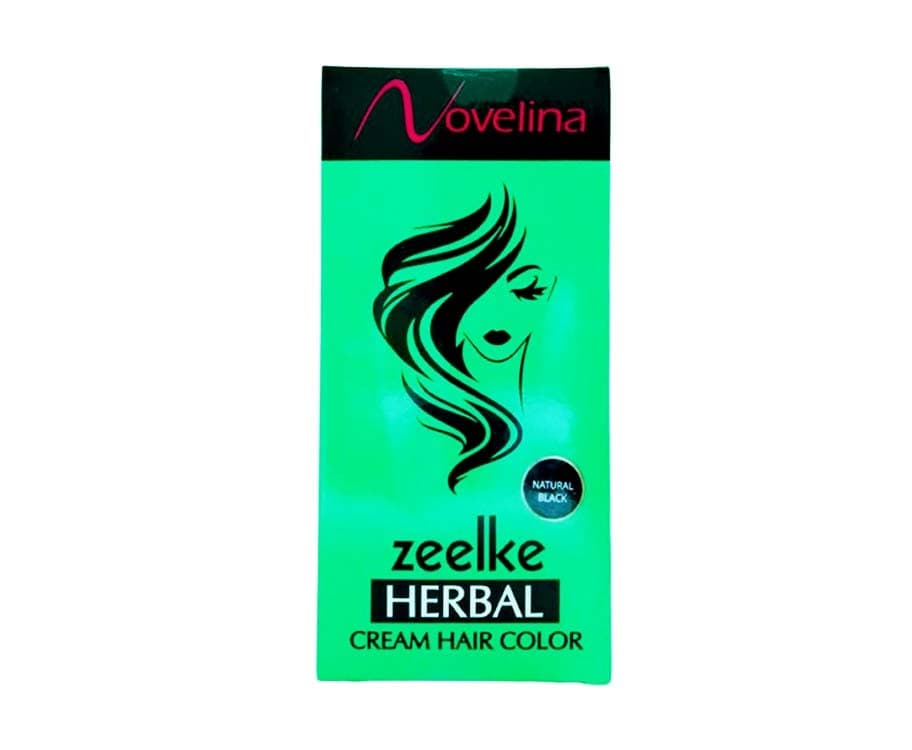 Novelina Zeelke Herbal Cream Hair Color Natural Black