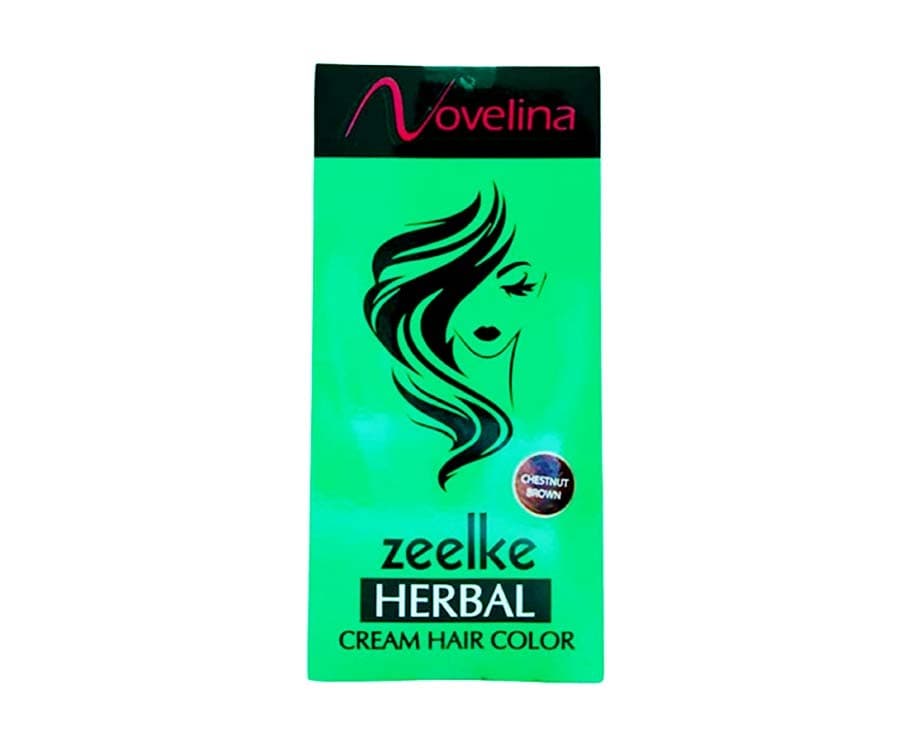 Novelina Zeelke Herbal Cream Hair Color Chesnut Brown