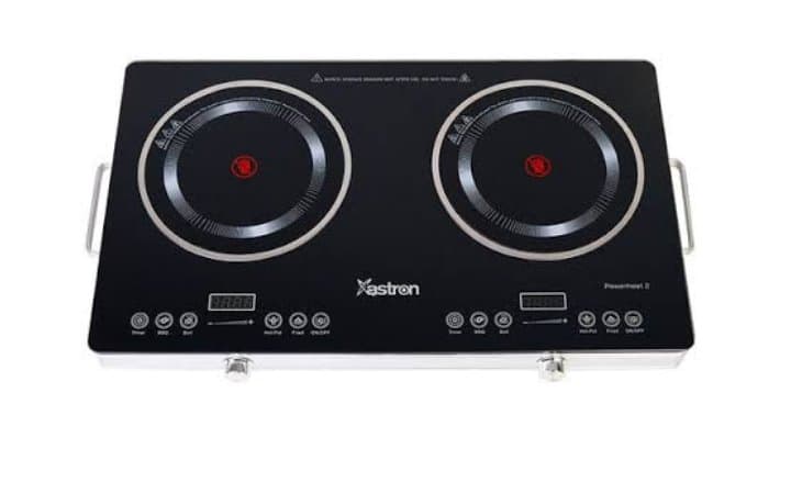 G8 Astron Induction Double Stove Power Heat 2