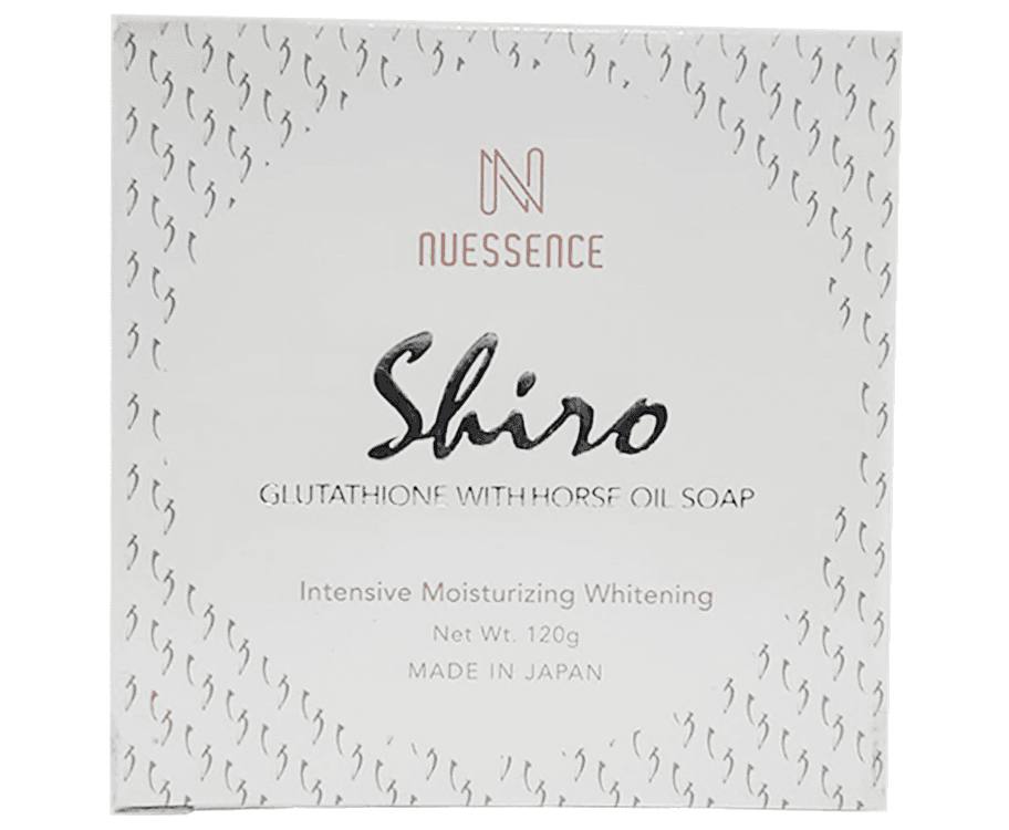 Nuessence Shiro Glutathione with Horse Oil Soap 120g