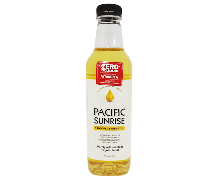 Pacific Sunrise 100% Pure Vegetable Oil 1L