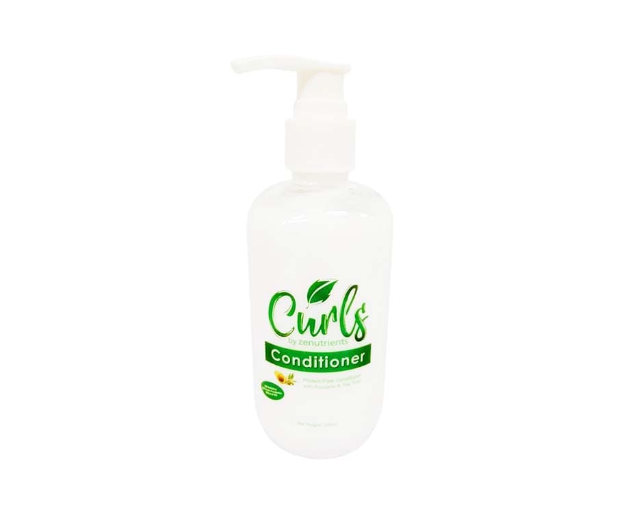 Curls By Zenutrients Conditioner Protein-Free Conditioner with Avocado & Tea Tree 200mL