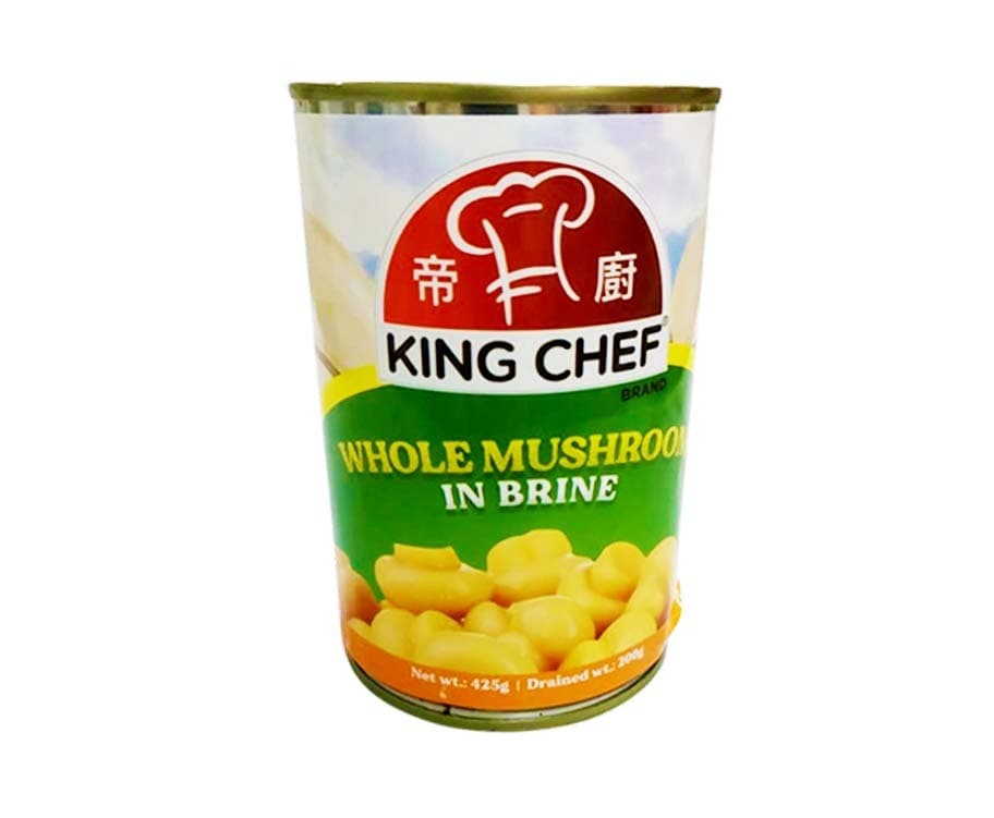 King Chef Whole Mushroom In Brine 425g