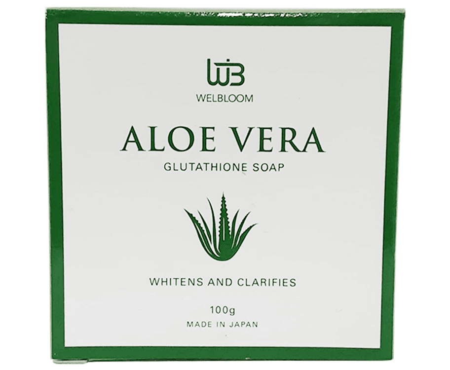Welbloom Aloe Vera Glutathione Soap 100g