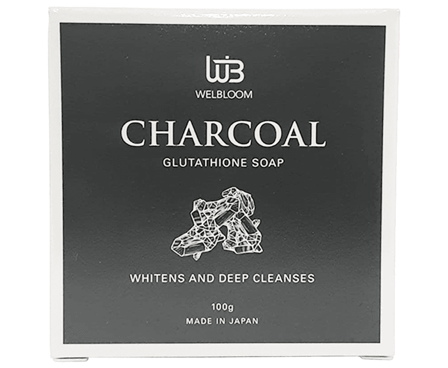 Welbloom Charcoal Glutathione Soap 100g
