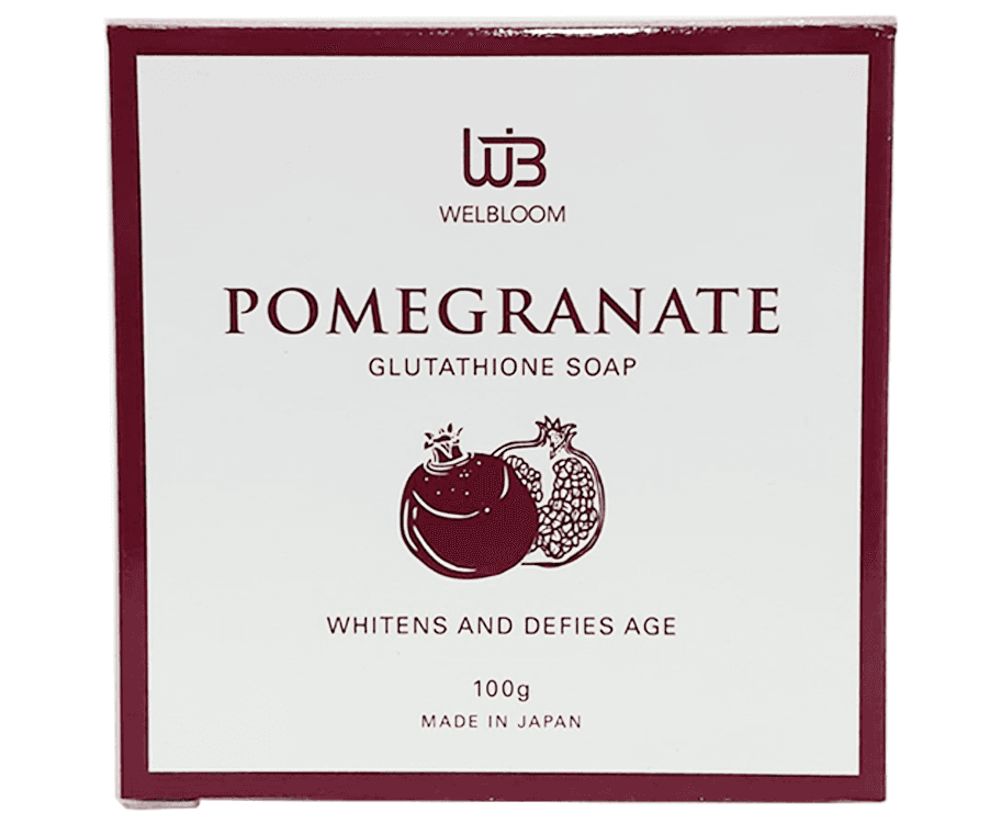 Welbloom Pomegranate Glutathione Soap 100g