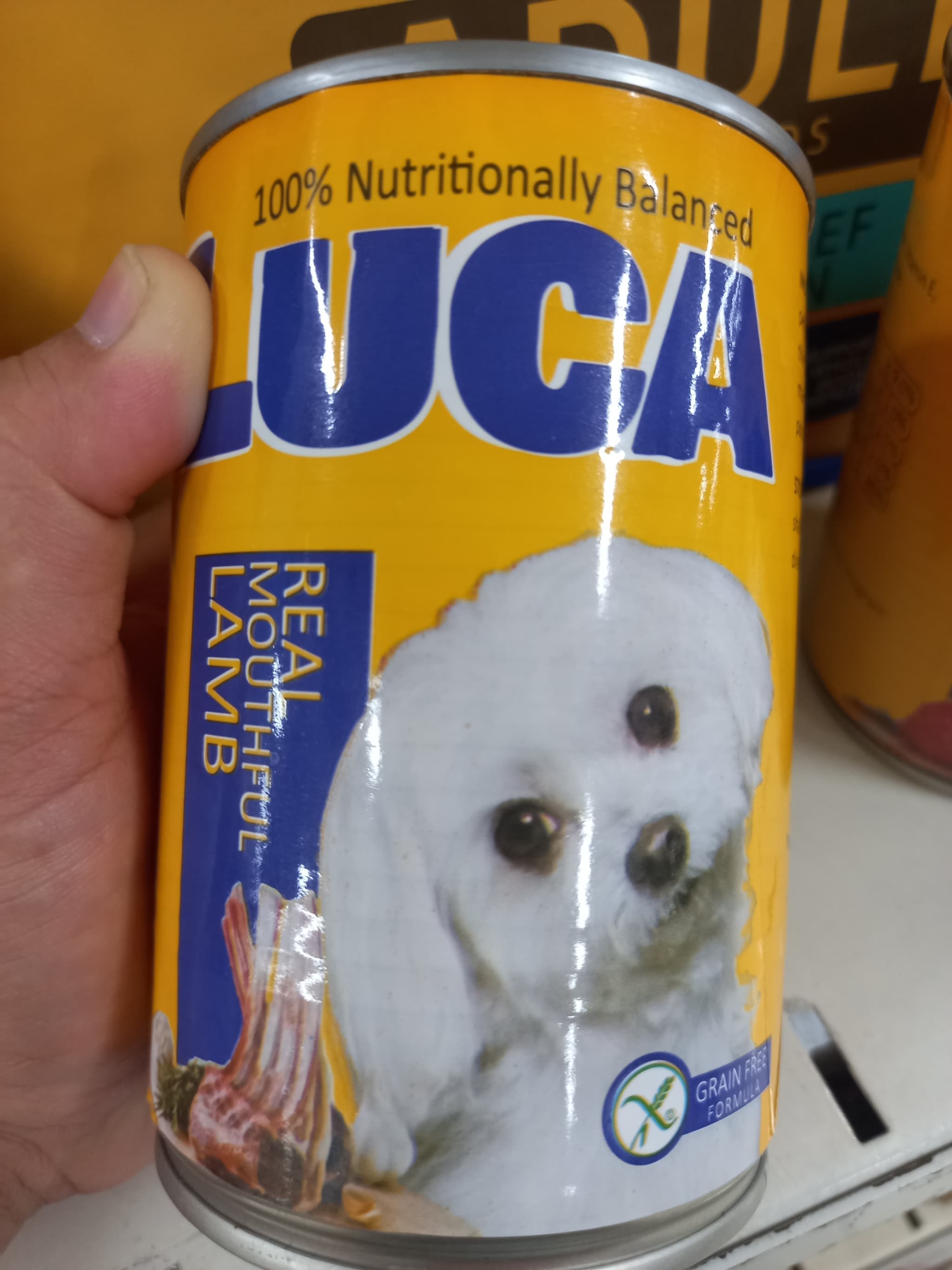 Luca Dog Food Lamb 400g