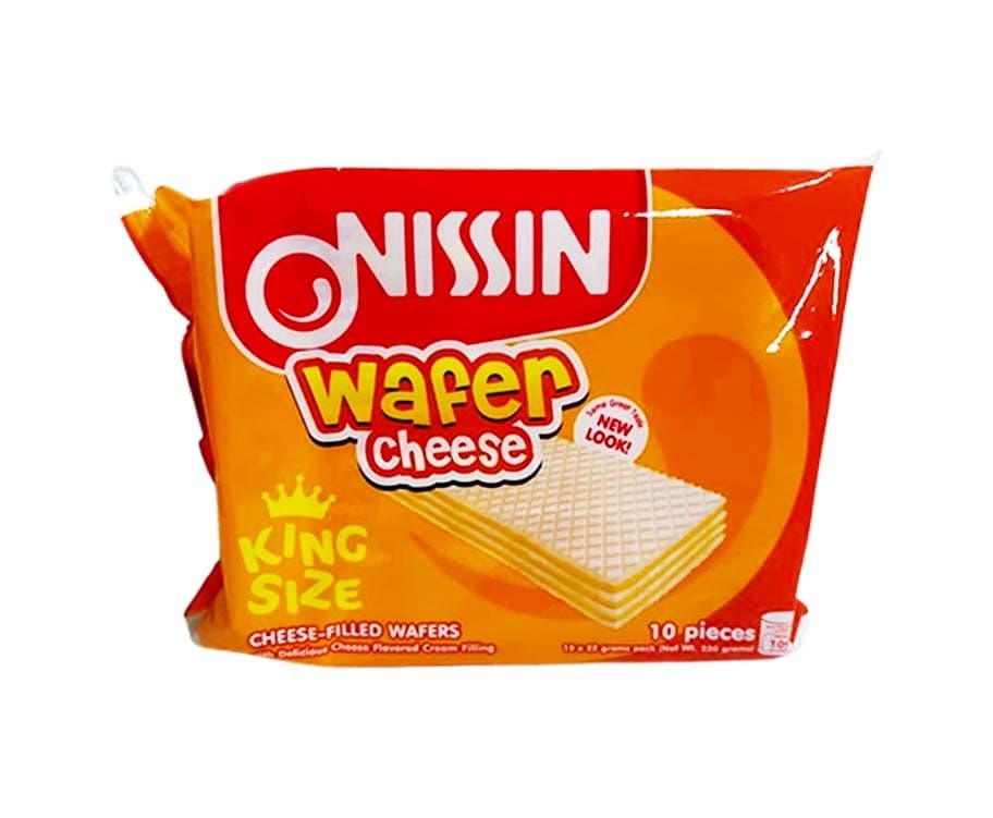 Nissin Wafer Cheese King Size (10 Packs x 22g)