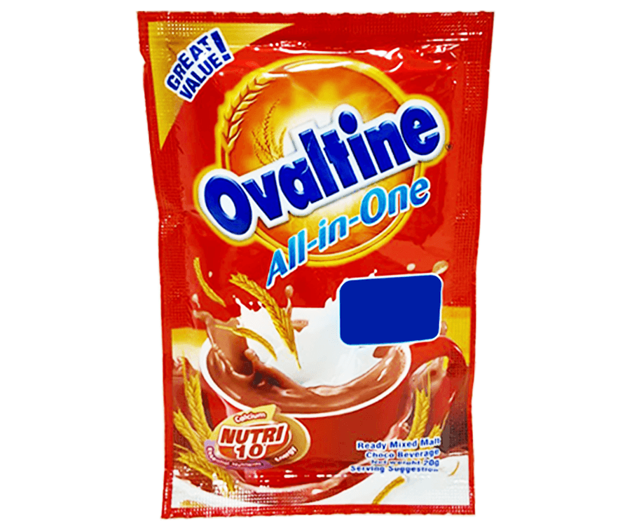 Ovaltine All-in-One Ready Mixed Malt Choco Beverage 20g