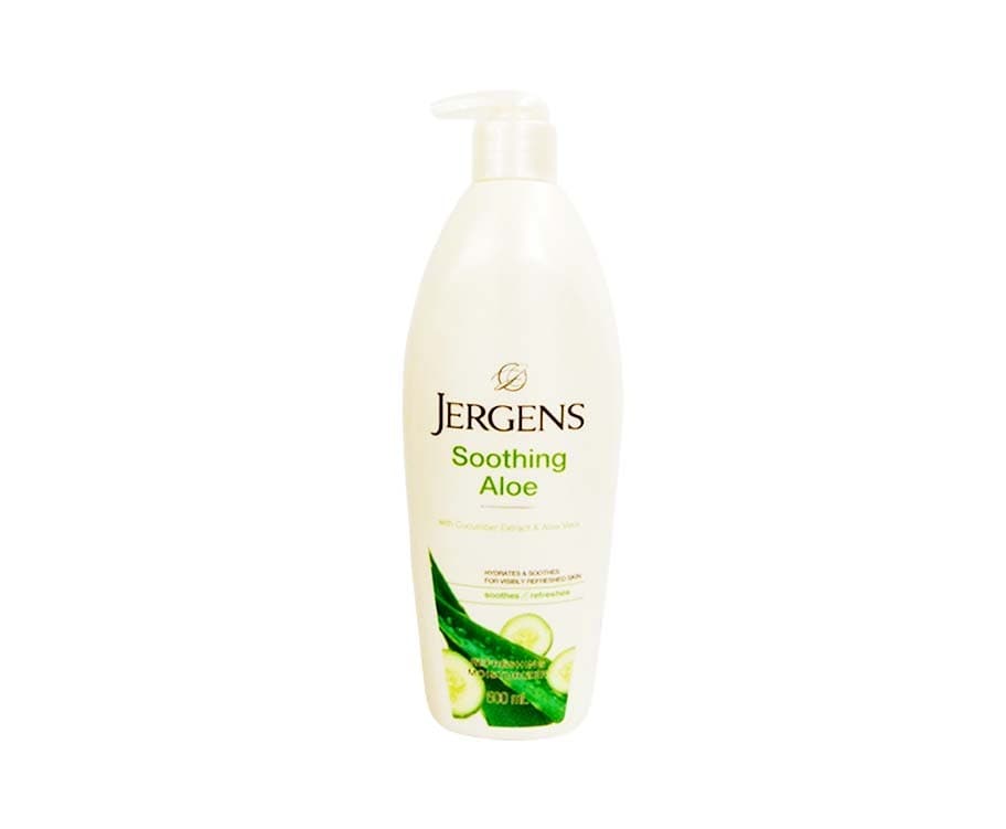 Jergens Soothing Aloe with Cucumber Extract & Aloe Vera Refreshing Moisturizer 500mL
