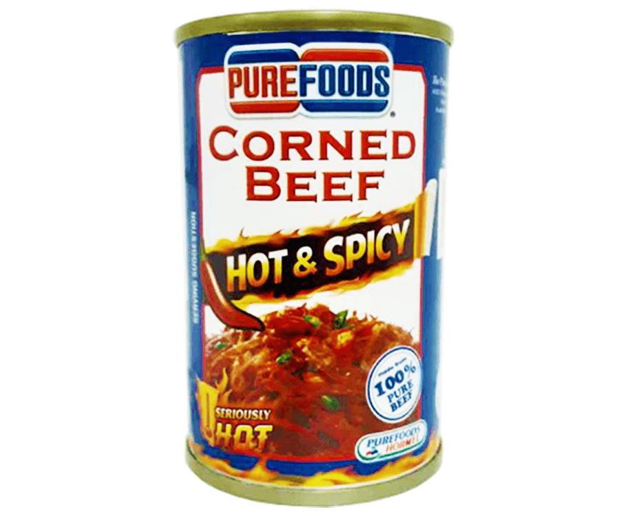 Purefoods Corned Beef Hot & Spicy 150g