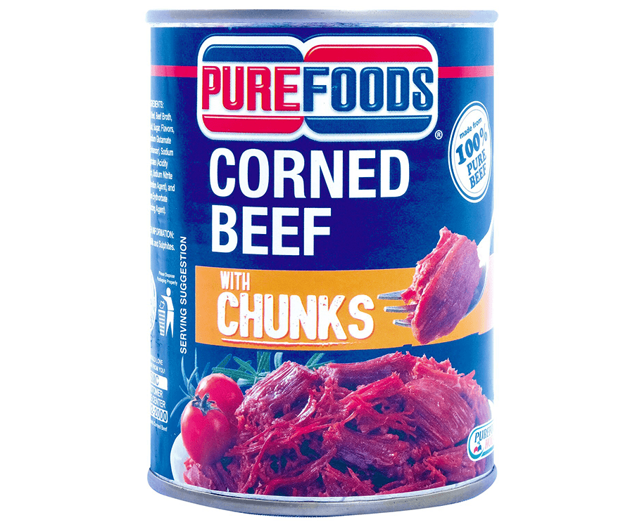 Purefoods Corned Beef with Chunks 380g