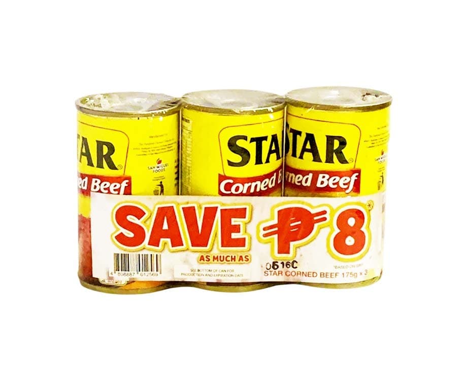 Star Corned Beef (3 Packs x 175g)