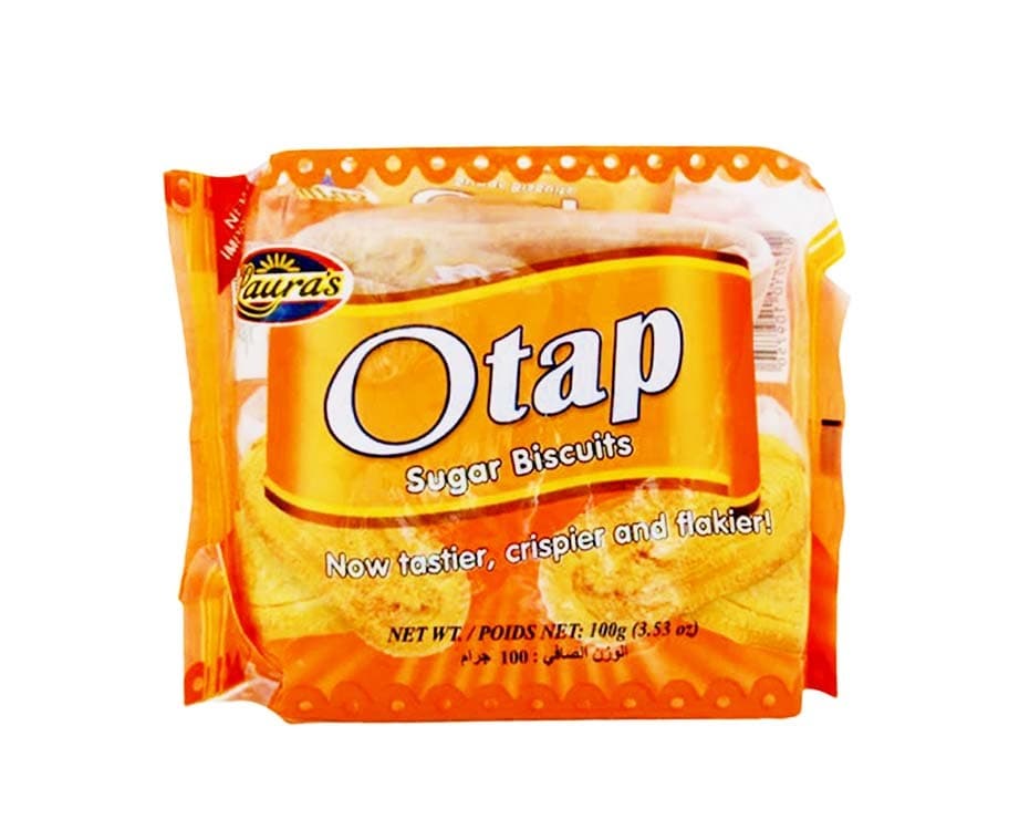 Laura's Otap Sugar Biscuits 100g (3.53 Oz)