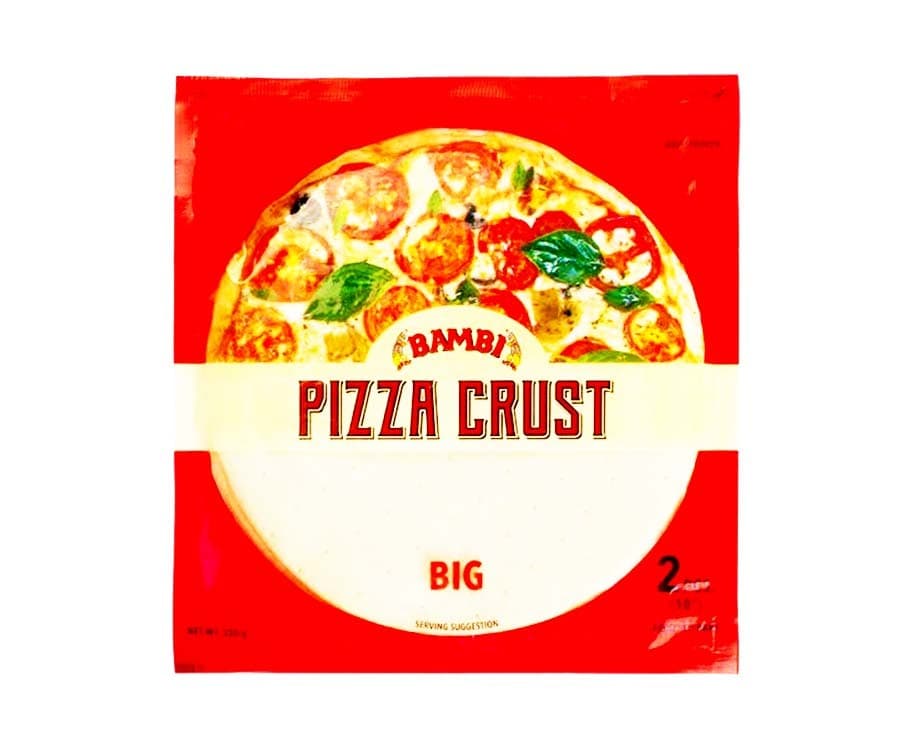 Bambi Pizza Crust Big 2 Pieces (10") 320g