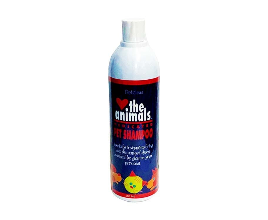 PetClean The Animals Medicated Pet Shampoo 500mL