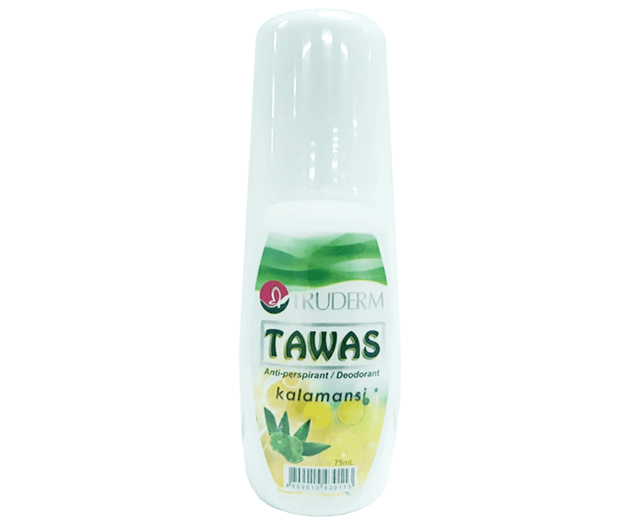 Truderm Tawas Anti-Perspirant/ Deodorant Kalamansi 75mL