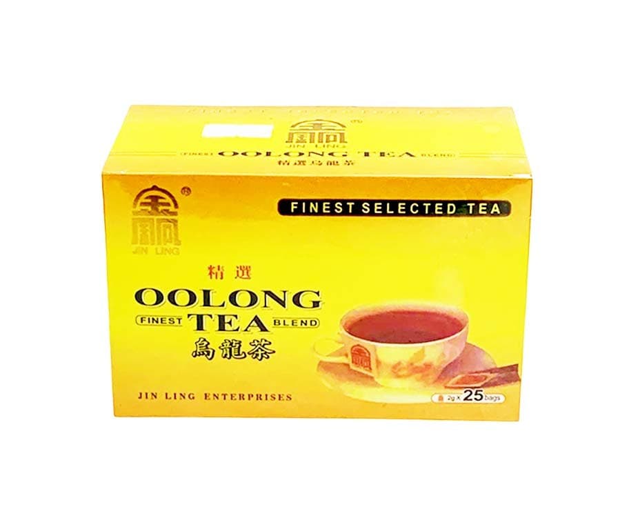 Jin Ling Finest Oolong Tea Blend (25 Tea Bags x 2g) 50g