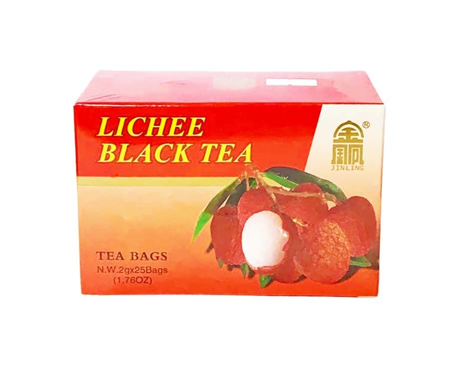 Jin Ling Lichee Black Tea (25 Tea Bags x 2g)
