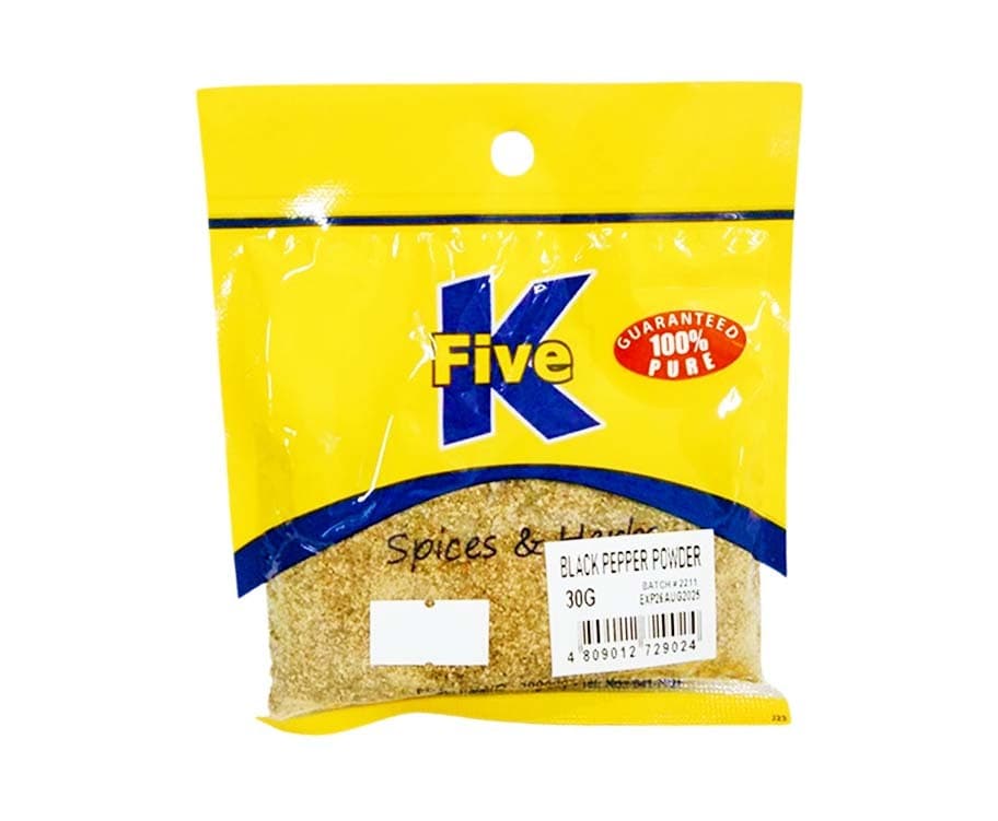 K Five Spices & Herbs Black Pepper Powder 30g