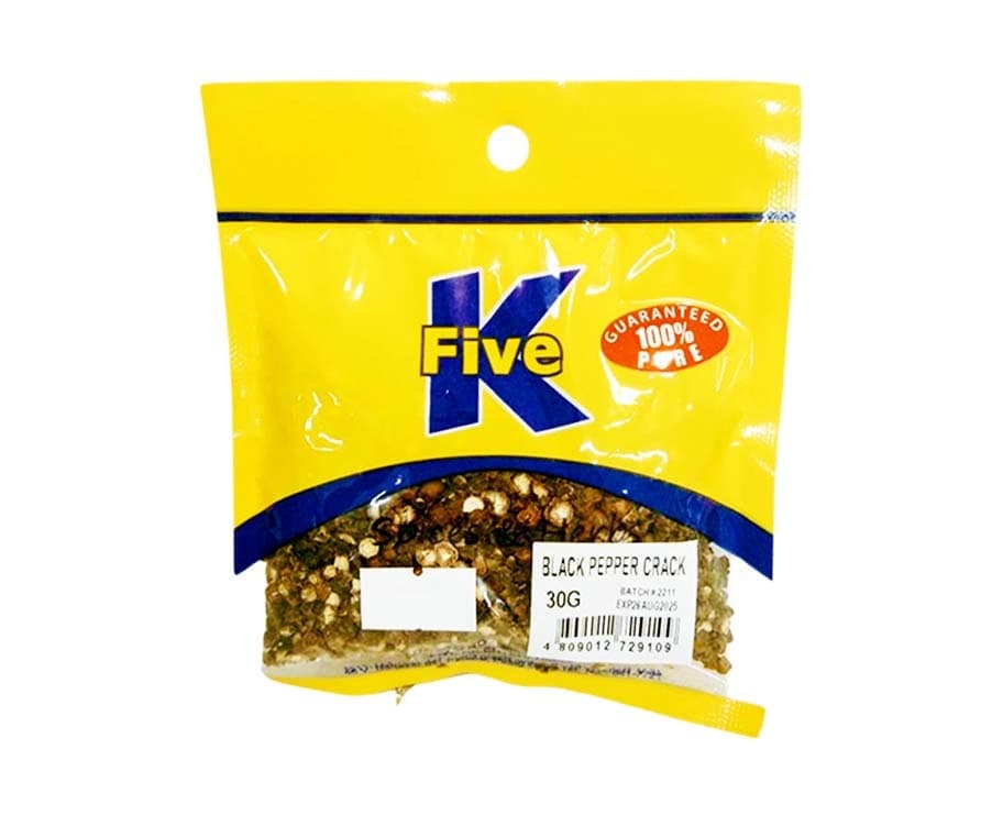 K Five Spices & Herbs Black Pepper Crack 30g