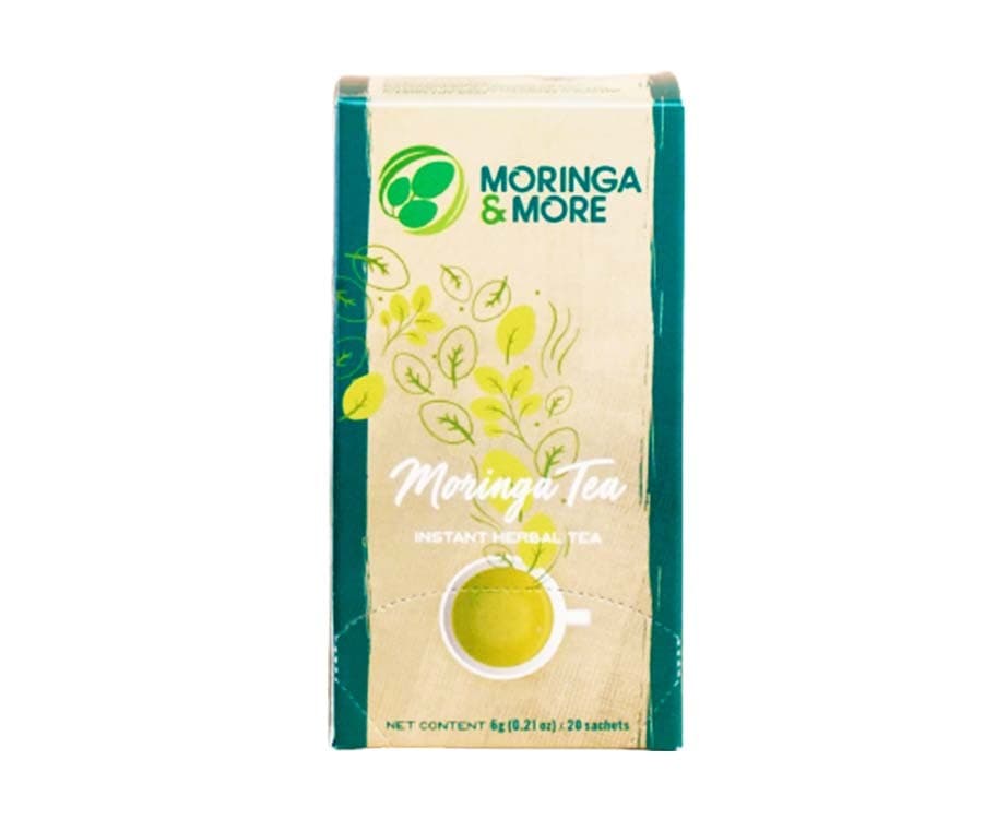 Moringa & More Moringa Tea Instant Herbal Tea (20 Sachets x 6g)