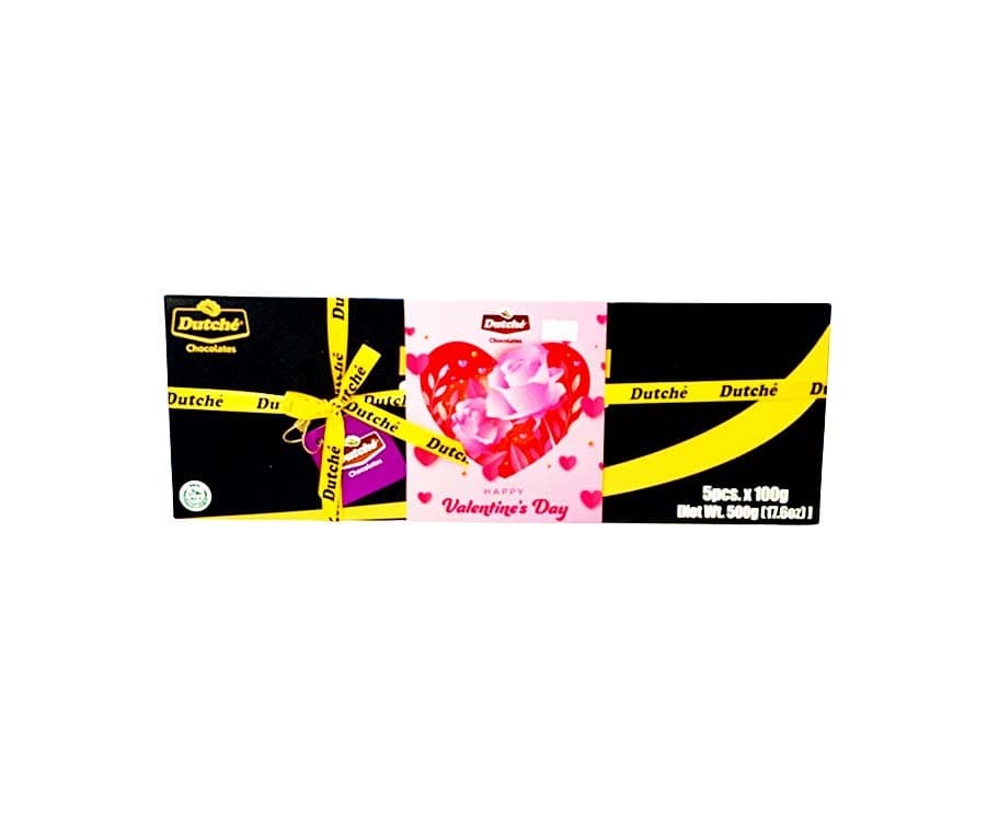Dutché Chocolates Bar Box (5 Packs x 100g) 500g