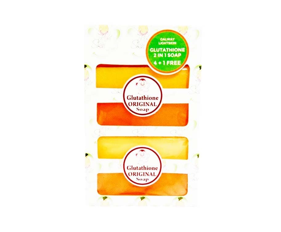 Galway Light Skin Glutathione 2-in-1 Soap (4+1 Packs x 135g)