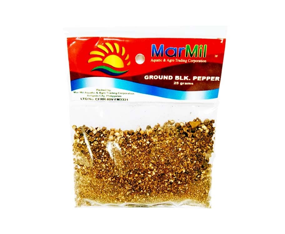 MarMil Ground Black Pepper 25g