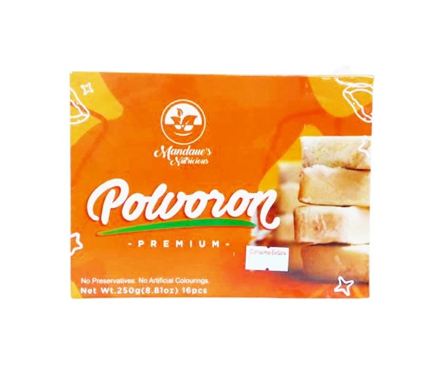 Mandaue's Nutricious Polvoron Premium 16 Pieces 250g
