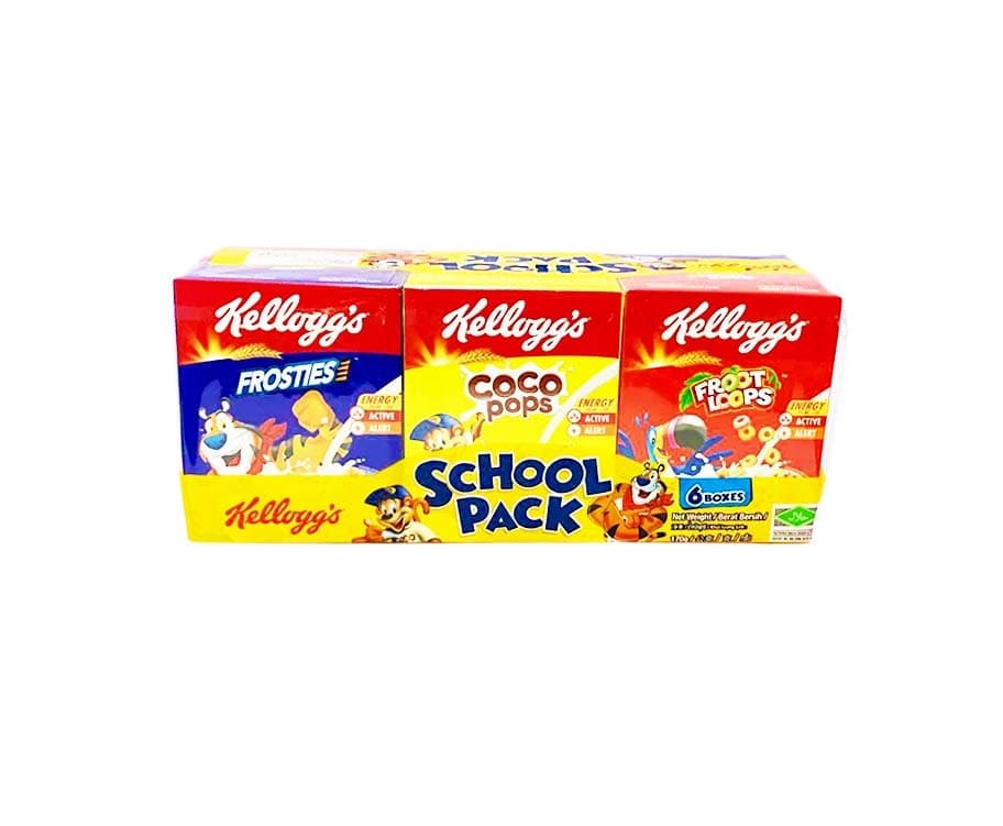 Kellogg's School Pack Cereal (6 Boxes x 28.33g) 170g