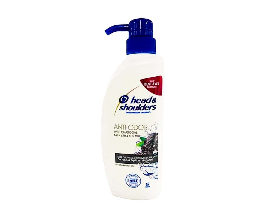 Head & Shoulders Anti-Dandruff Shampoo Anti-Odor with Charcoal Shampoo 450mL