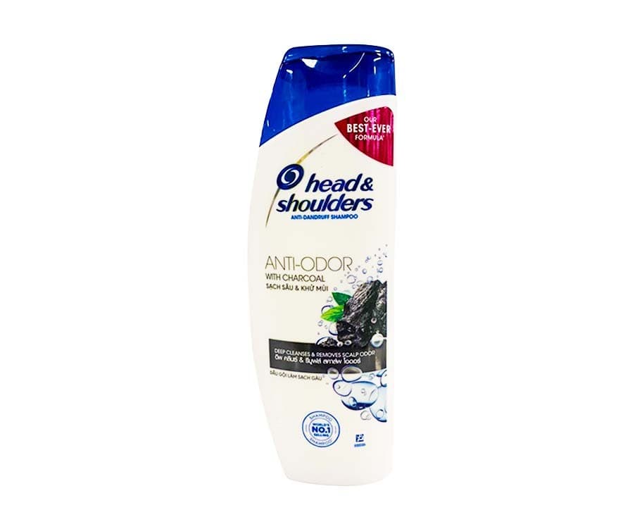 Head & Shoulders Anti-Dandruff Shampoo Anti-Odor with Charcoal Shampoo 330mL