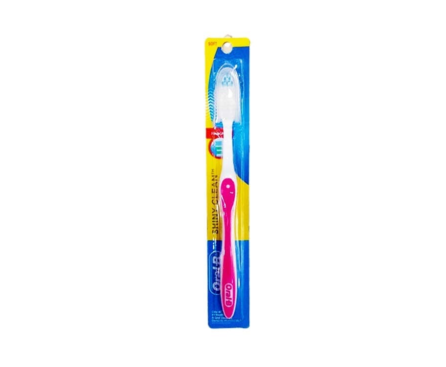 Oral-B Shiny Clean Soft Toothbrush 1 Piece