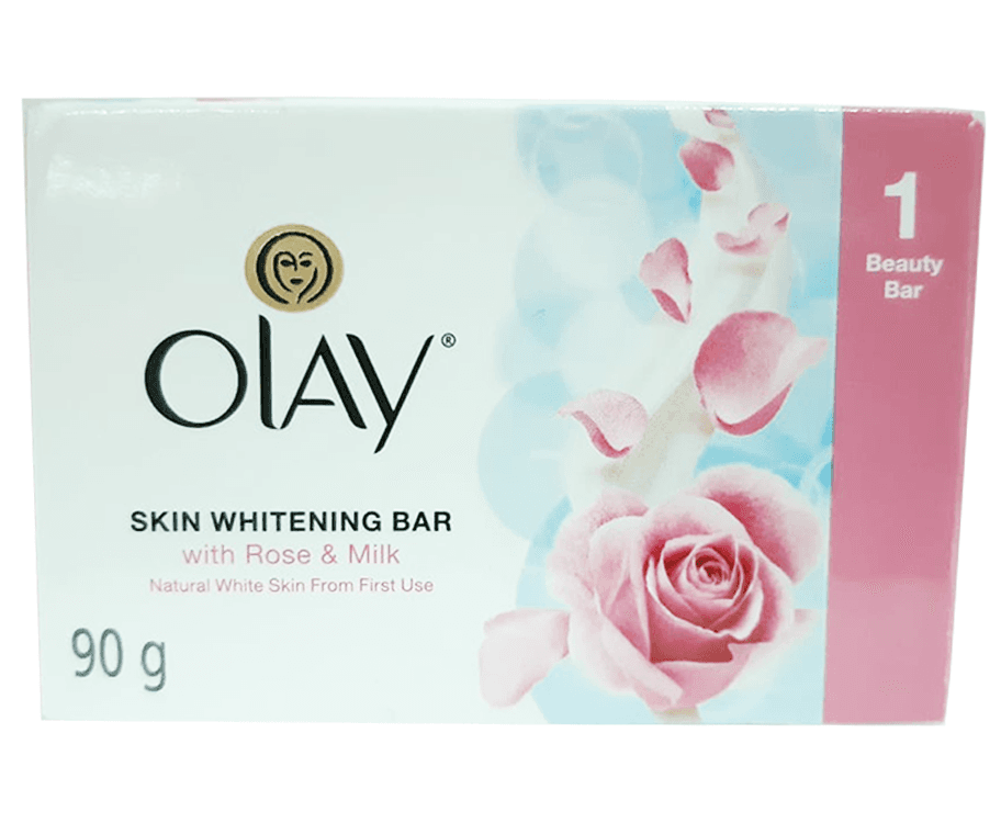 Olay Skin Whitening Bar with Rose & Milk 90g