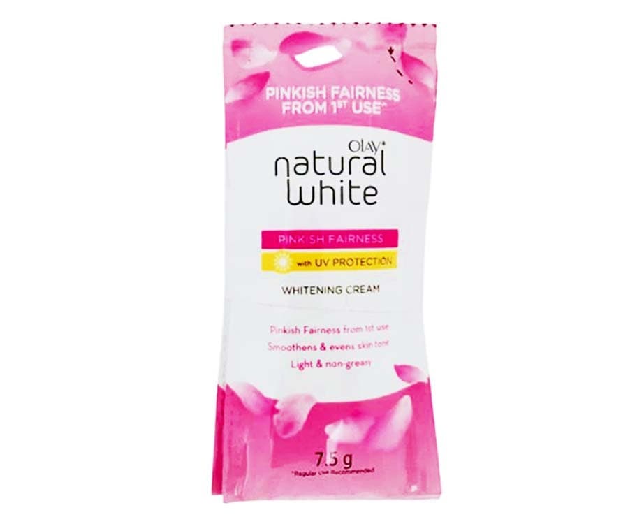 Olay Natural White Pinkish Fairness Whitening Cream (6 Packs x 7.5g)