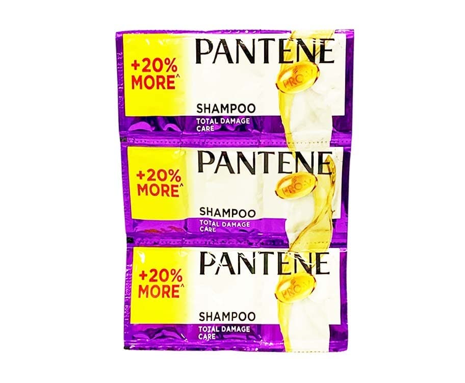 Pantene Pro-V Shampoo Total Damage Care (6 Packs x 12mL)