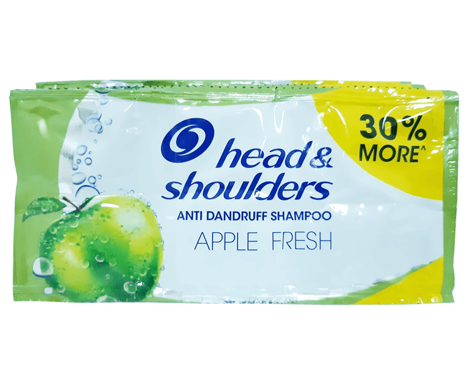 Head & Shoulders Anti-Dandruff Shampoo Apple Fresh (6 Packs x 12mL)