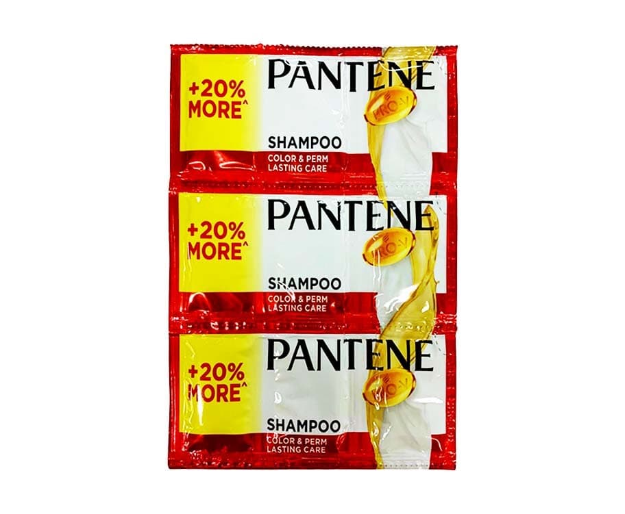 Pantene Pro-V Shampoo Color & Perm Lasting Care (6 Packs x 12mL)