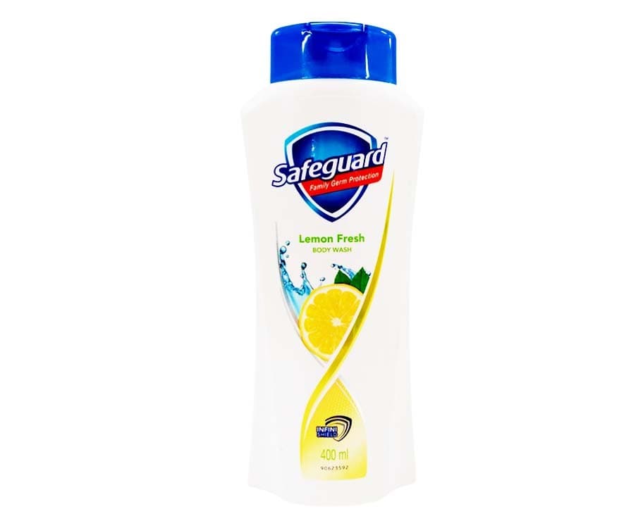 Safeguard Family Germ Protection Lemon Fresh Body Wash 400mL