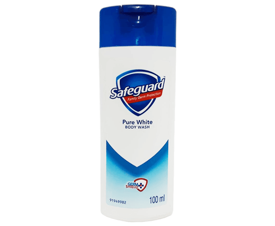 Safeguard Family Germ Protection Pure White Body Wash 100mL