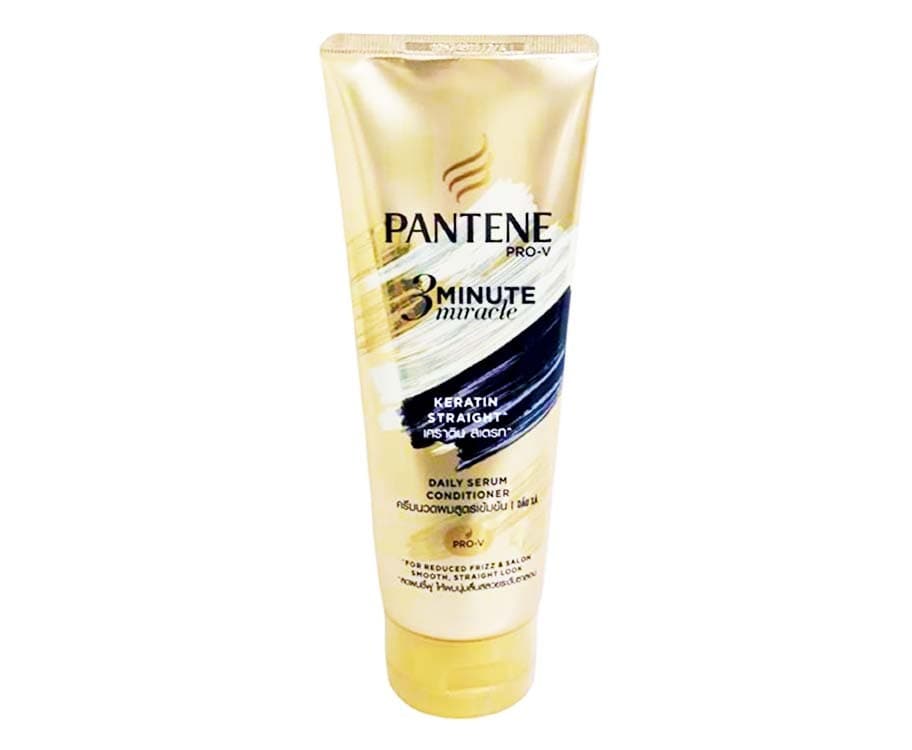 Pantene Pro-V 3 Minute Miracle Keratin Straight Daily Serum Conditioner 150mL