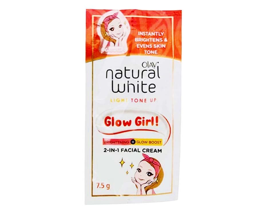 Olay Natural White Light Tone Up Glow Girl! 7.5g