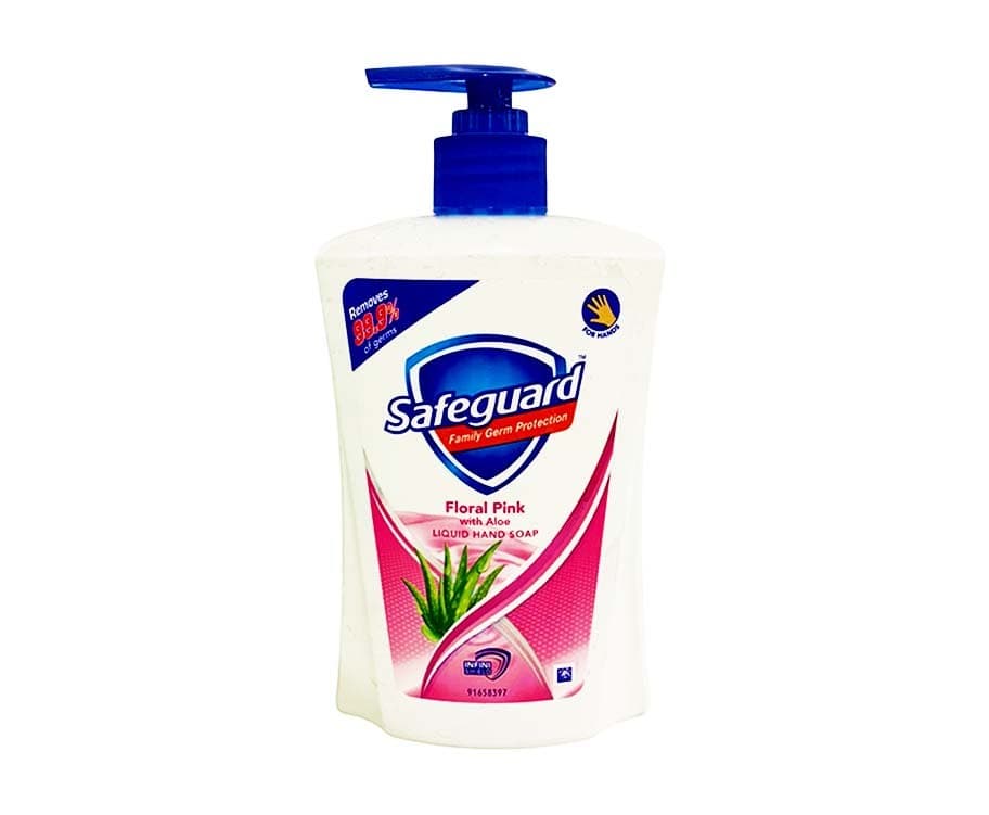 Safeguard Floral Pink with Aloe Liquid Hand Soap 450mL