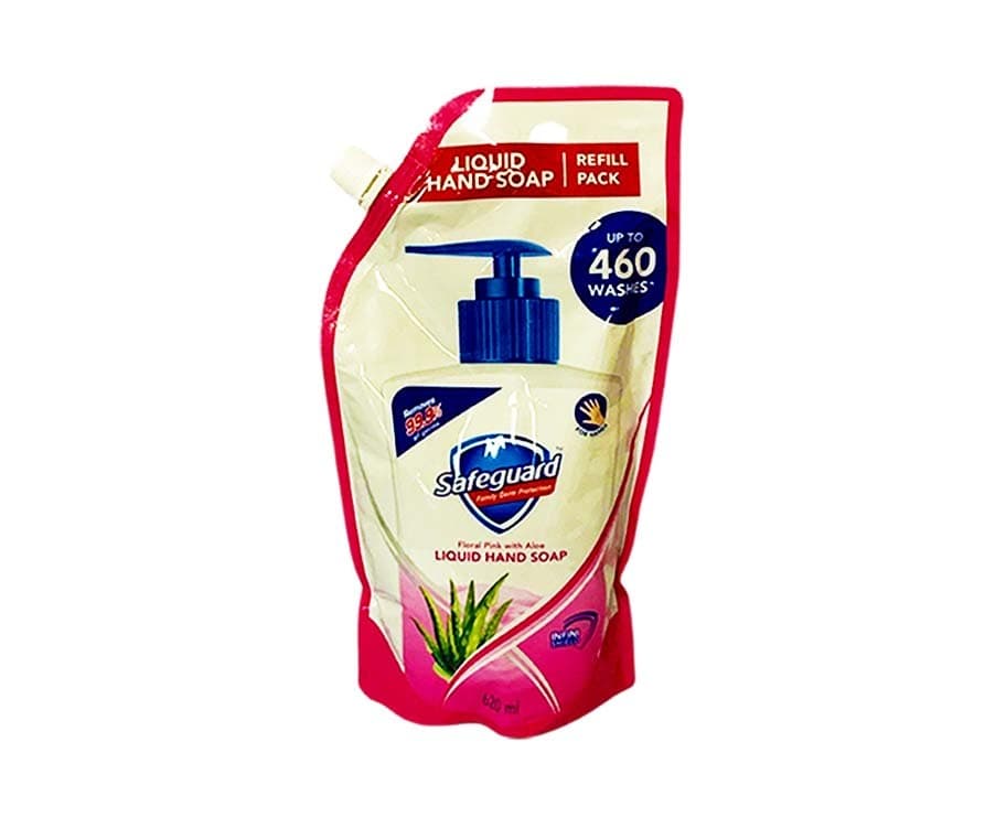 Safeguard Floral Pink with Aloe Liquid Hand Soap Refill Pack 620mL