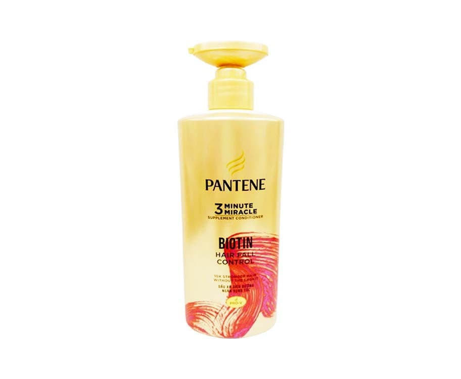 Pantene Pro-V 3 Minute Miracle Supplement Conditioner Biotin Hair Fall Control 480mL
